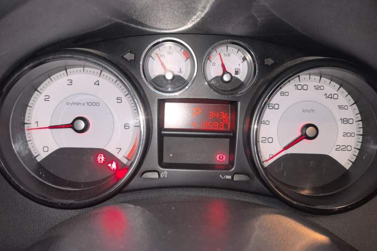 Used Peugeot 408 2013 1.6L Automatic Comfort Edition Instrument Cluster