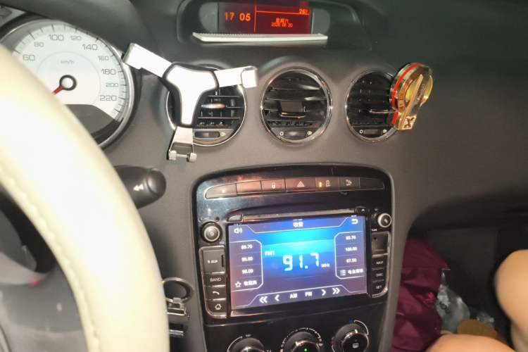 Used Peugeot 408 2013 1.6L Manual Comfort Edition Audio And AC Panel