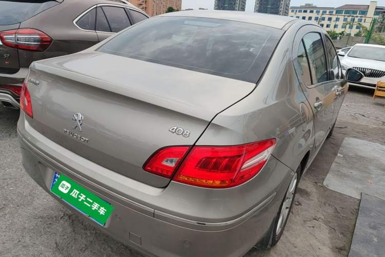 Used Peugeot 408 2013 1.6L Automatic Comfort Edition Rear Right 45 Deg