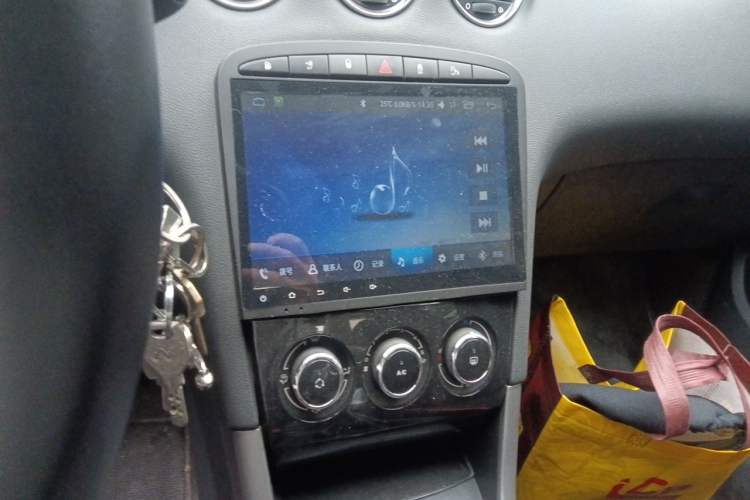 Used Peugeot 408 2013 2.0L Manual Comfort Edition Audio And AC Panel