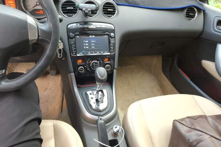 Used Peugeot 408 2013 2.0L Connected Car Luxury Edition Audio And AC Panel