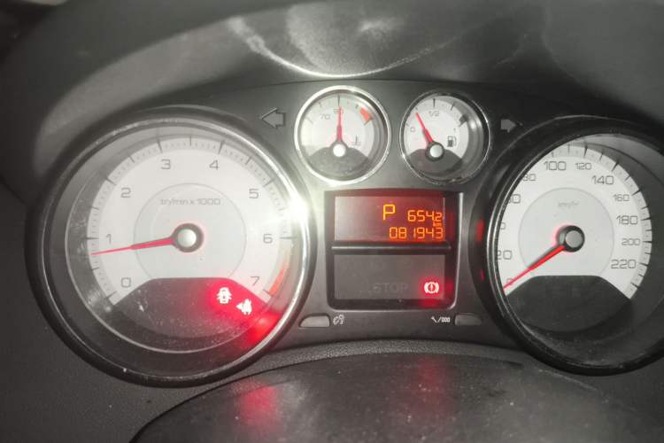 Used Peugeot 408 2013 2.0L Automatic Comfort Edition Instrument Cluster