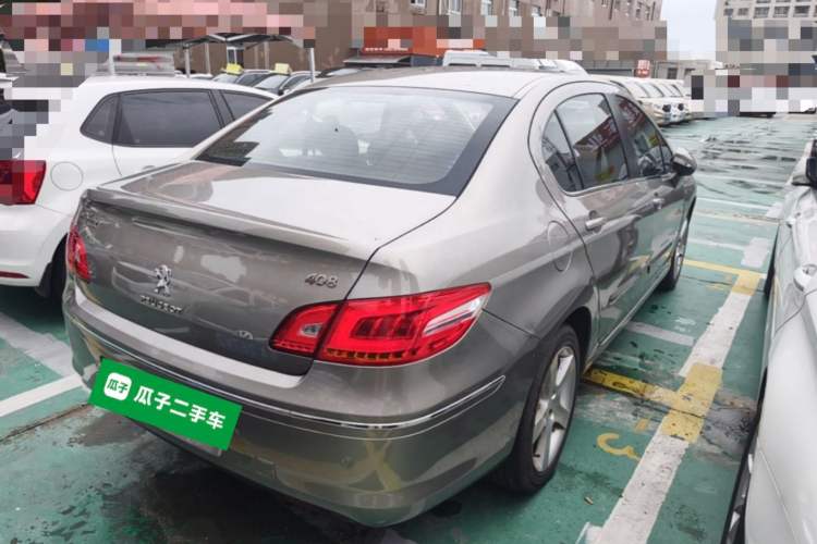 Used Peugeot 408 2013 2.0L Automatic Comfort Edition Rear Right 45 Deg