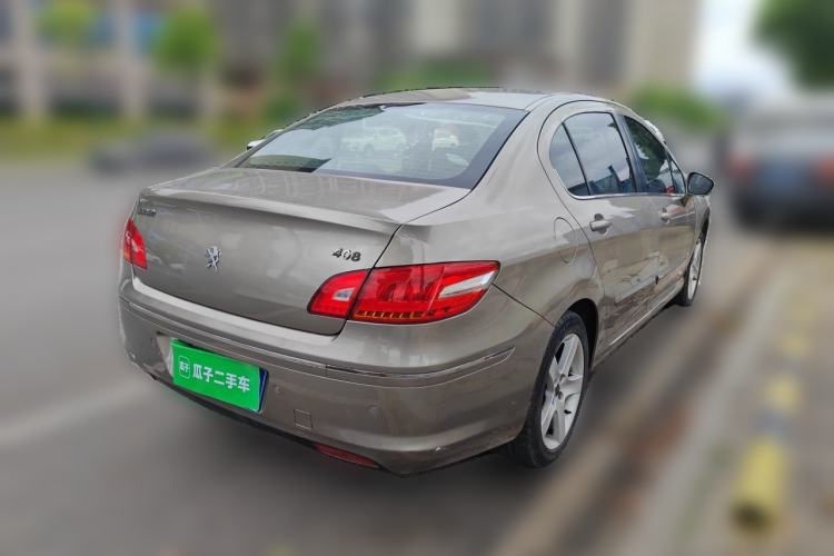 Used Peugeot 408 2013 2.0L Automatic Comfort Edition Rear Right 45 Deg