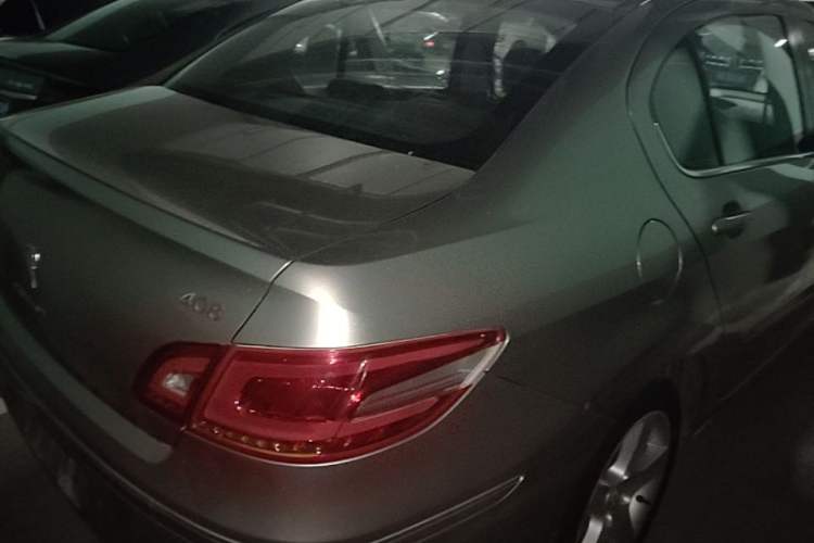 Used Peugeot 408 2013 2.0L Automatic Comfort Edition Rear Right 45 Deg