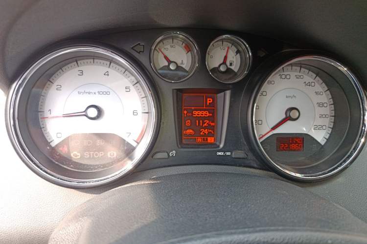 Used Peugeot 408 2013 2.0L Automatic Luxury Edition Instrument Cluster