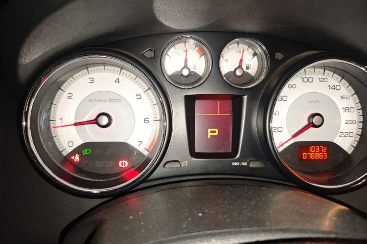 Used Peugeot 408 2013 2.0L Automatic Luxury Edition Instrument Cluster