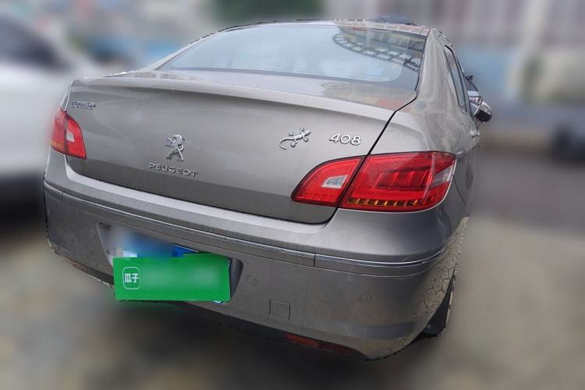 Used Peugeot 408 2013 2.0L Automatic Comfort Edition Rear Right 45 Deg