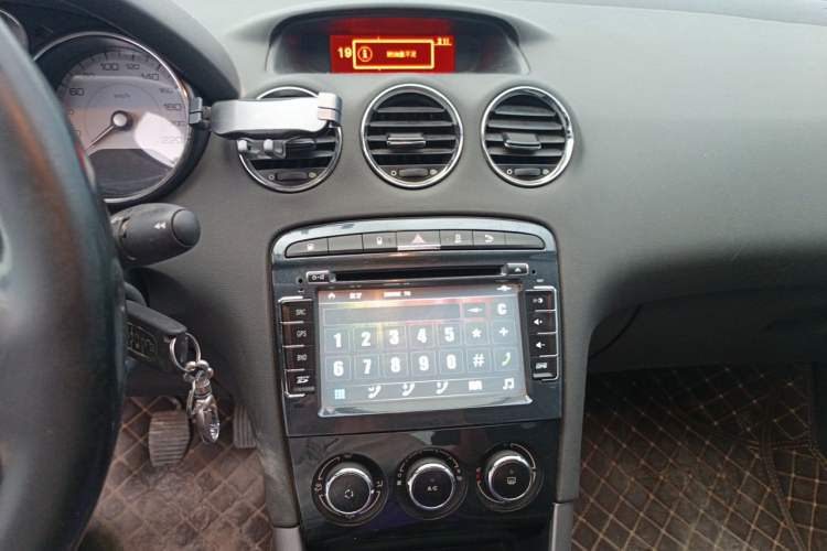 Used Peugeot 408 2013 2.0L Manual Comfort Edition Audio And AC Panel