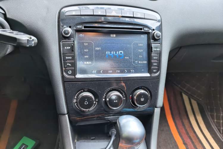 Used Peugeot 408 2013 2.0L Connected Car Luxury Edition Audio And AC Panel