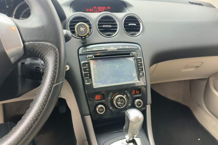 Used Peugeot 408 2013 2.0L Connected Car Luxury Edition Audio And AC Panel