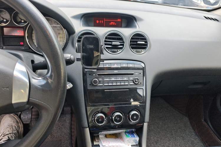 Used Peugeot 408 2013 1.6L Manual Comfort Edition Audio And AC Panel