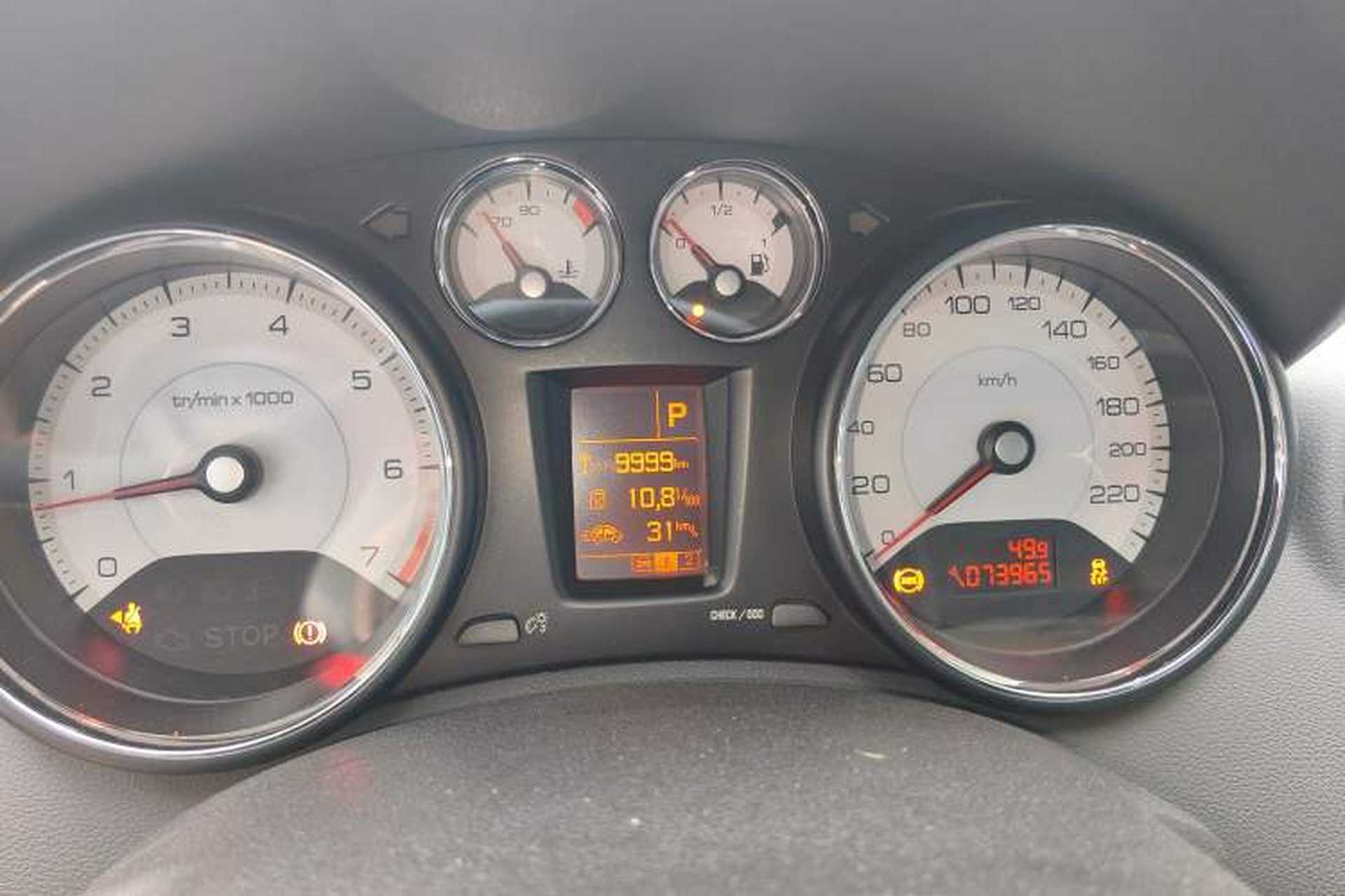 Used Peugeot 408 2013 2.0L Automatic Luxury Edition Instrument Cluster