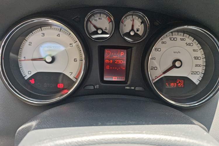 Used Peugeot 408 2013 2.0L Automatic Luxury Edition Instrument Cluster