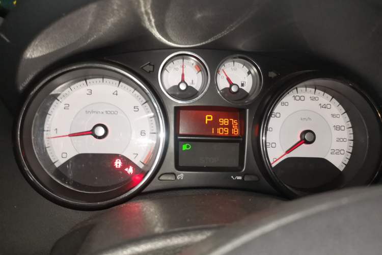 Used Peugeot 408 2013 2.0L Automatic Comfort Edition Instrument Cluster