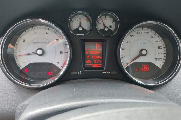 Used Peugeot 408 2013 2.0L Automatic Luxury Edition Instrument Cluster