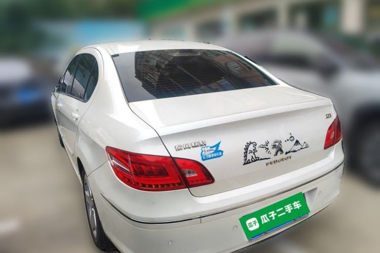 Used Peugeot 408 2013 2.0L Automatic Comfort Edition Rear Left 45 Deg