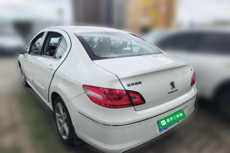 Used Peugeot 408 2013 2.0L Connected Car Luxury Edition Rear Left 45 Deg
