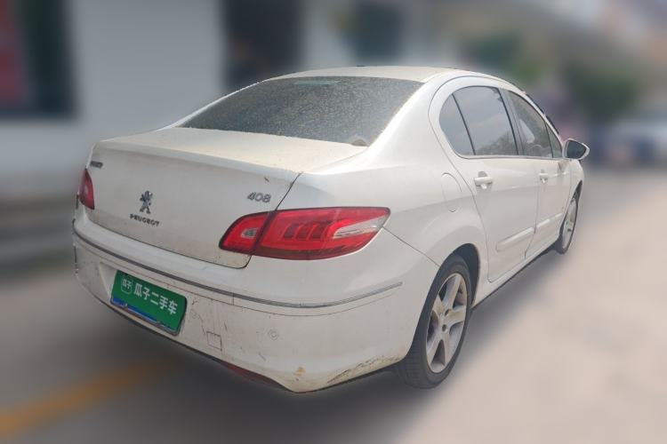 Used Peugeot 408 2013 2.0L Manual Comfort Edition Rear Right 45 Deg