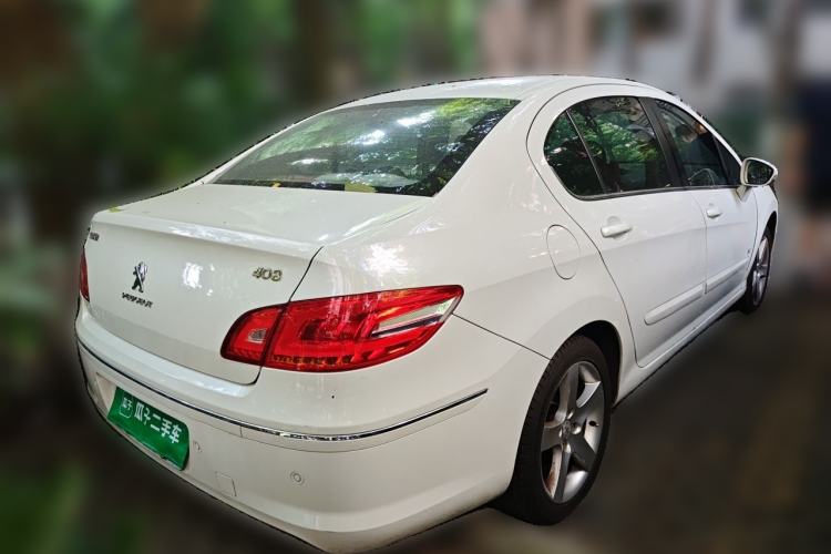 Used Peugeot 408 2013 2.0L Automatic Comfort Edition Rear Right 45 Deg