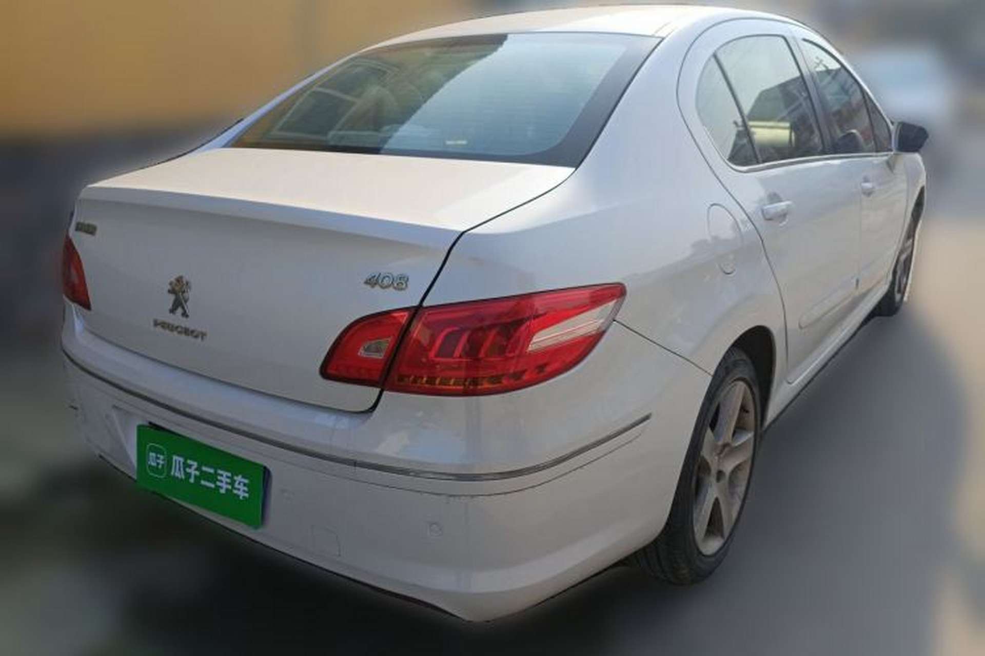 Used Peugeot 408 2013 2.0L Automatic Comfort Edition Rear Right 45 Deg
