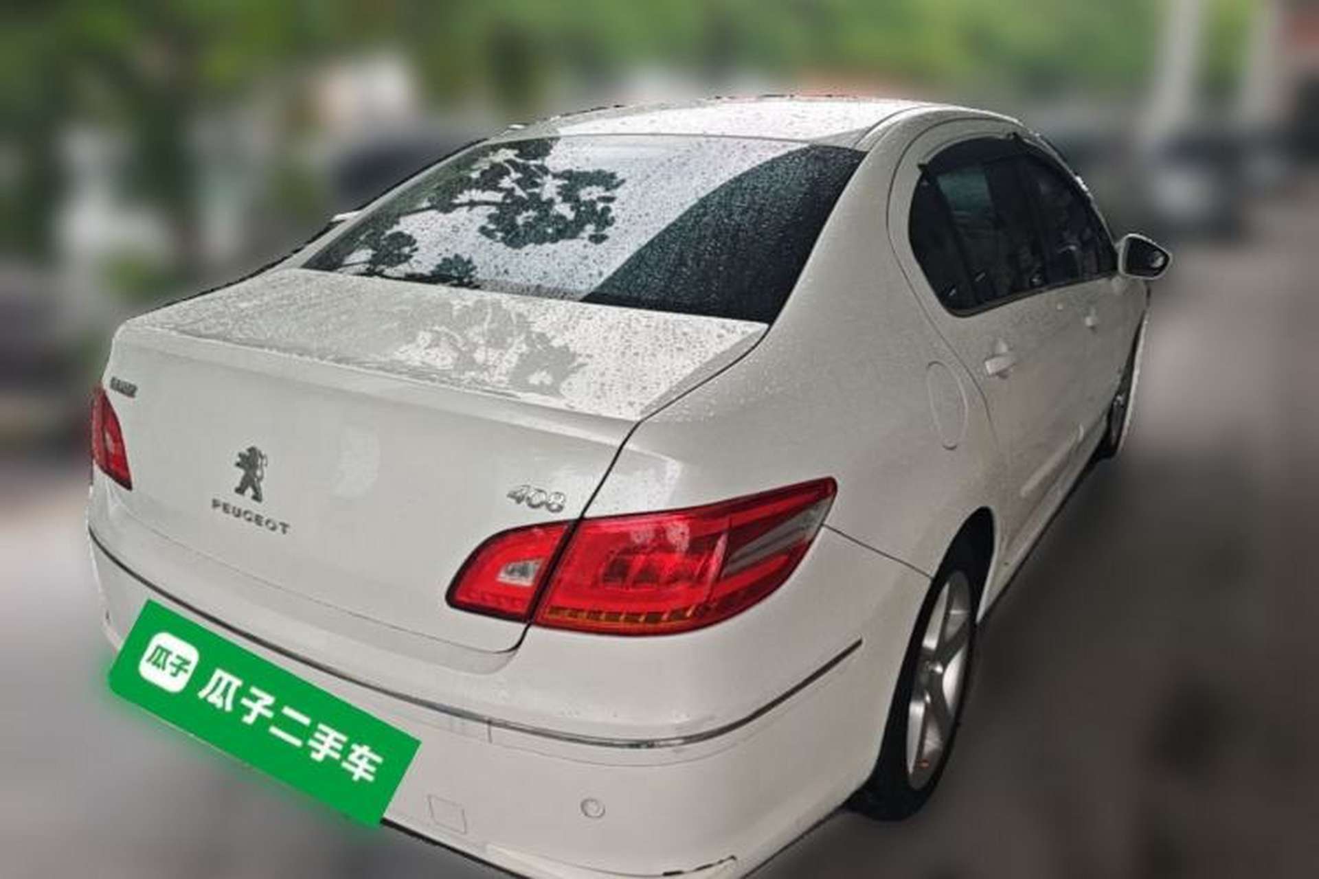 Used Peugeot 408 2013 2.0L Automatic Comfort Edition Rear Right 45 Deg