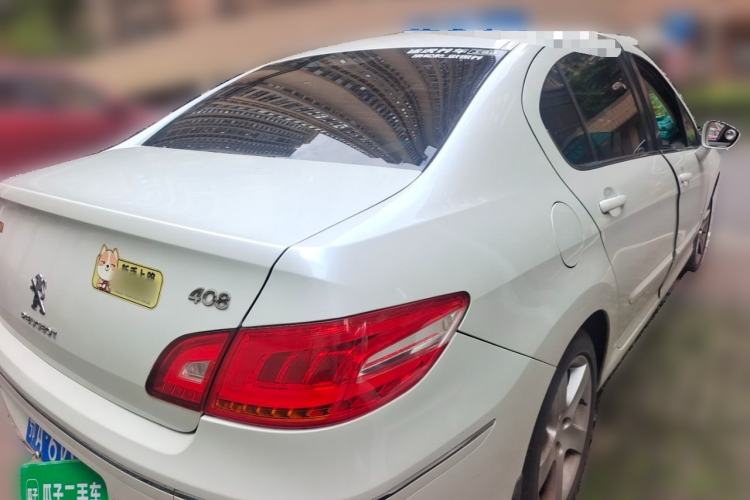 Used Peugeot 408 2013 2.0L Automatic Comfort Edition Rear Right 45 Deg