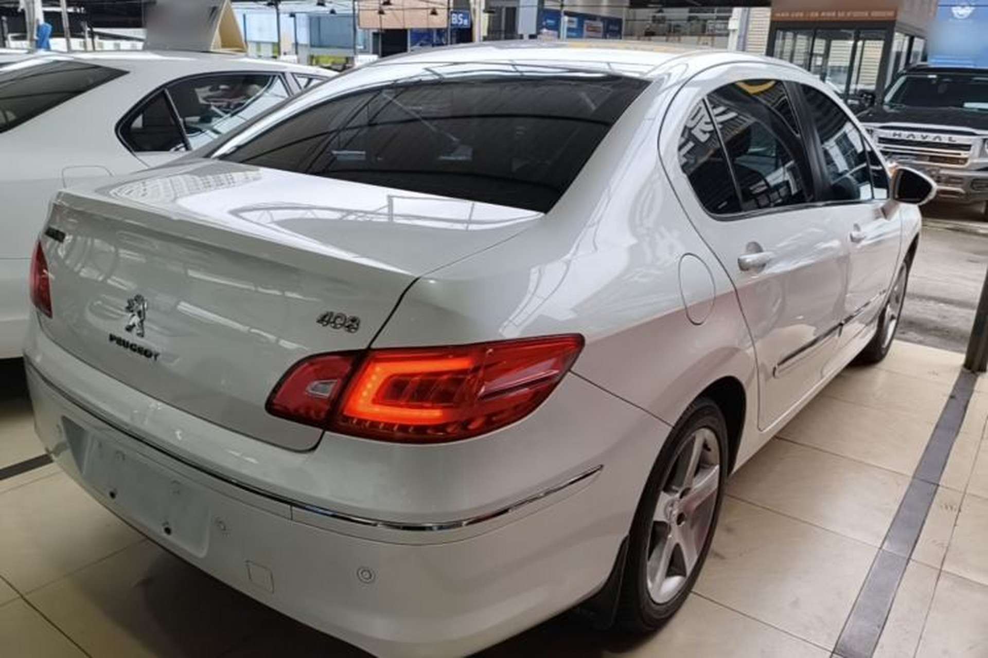 Used Peugeot 408 2013 2.0L Automatic Luxury Edition Rear Right 45 Deg