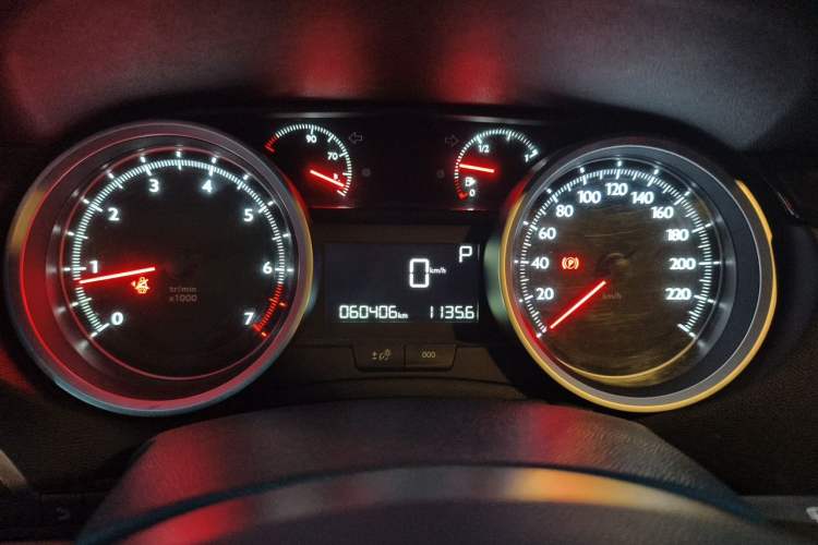 Used Peugeot 408 2014 1.8L Automatic Luxury Edition Instrument Cluster