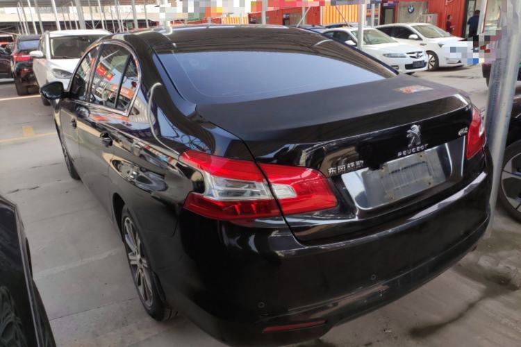 Used Peugeot 408 2014 1.8L Automatic Luxury Edition Rear Left 45 Deg