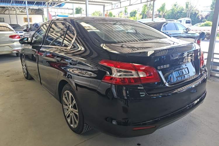 Used Peugeot 408 2014 1.8L Automatic Luxury Edition Rear Left 45 Deg