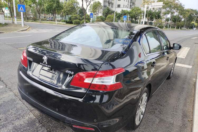 Used Peugeot 408 2014 1.8L Automatic Luxury Edition Rear Right 45 Deg
