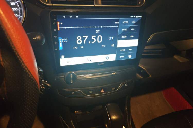 Used Peugeot 408 2014 1.8L Automatic Luxury Edition Audio And AC Panel
