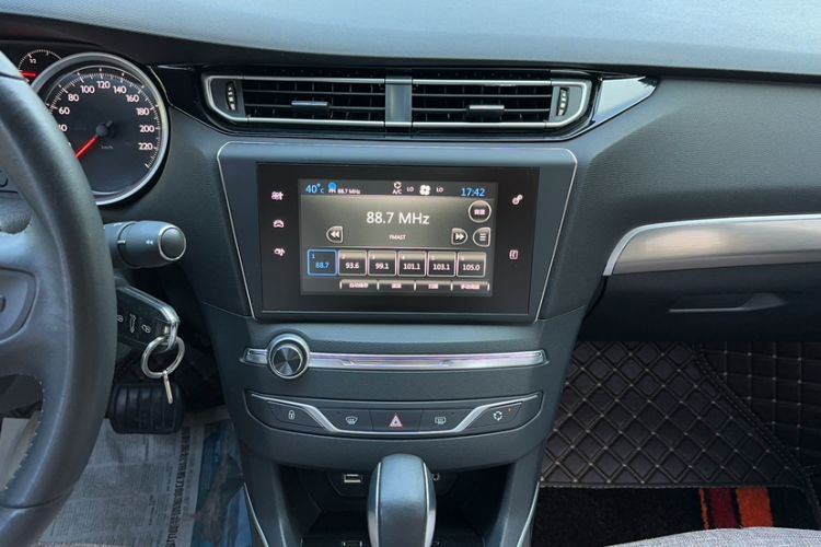 Used Peugeot 408 2014 1.8L Automatic Luxury Edition Audio And AC Panel