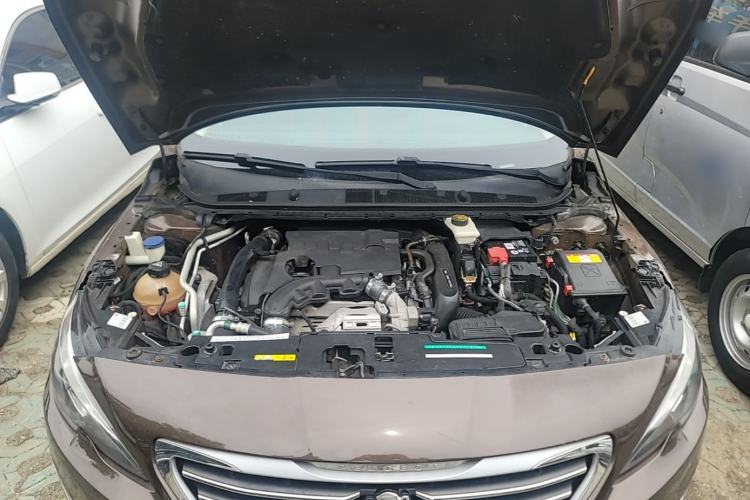 Used Peugeot 408 2014 1.6T Automatic Supreme Edition Engine Bay