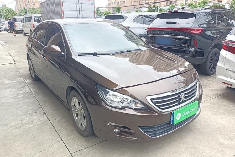 Used Peugeot 408 2014 1.8L Automatic Leading Edition Front Right 45 Deg