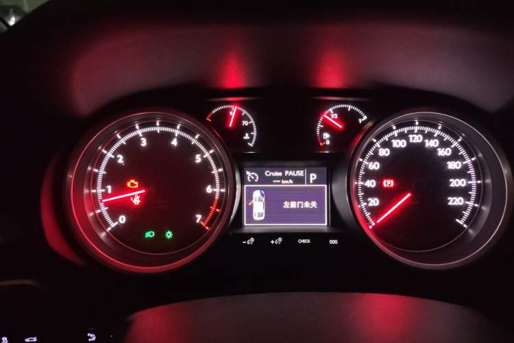 Used Peugeot 408 2014 1.6T Automatic Supreme Edition Instrument Cluster