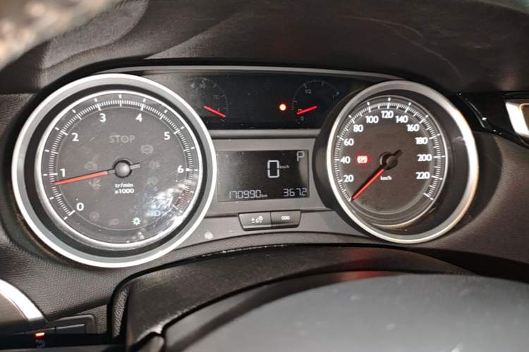 Used Peugeot 408 2014 1.8L Automatic Luxury Edition Instrument Cluster