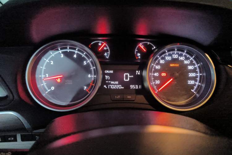 Used Peugeot 408 2014 1.8L Automatic Luxury Edition Instrument Cluster