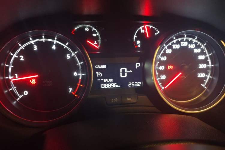 Used Peugeot 408 2014 1.8L Automatic Luxury Edition Instrument Cluster