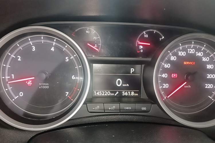 Used Peugeot 408 2014 1.6T Automatic Prestige Edition Instrument Cluster