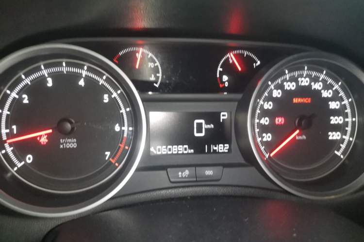 Used Peugeot 408 2014 1.8L Automatic Luxury Edition Instrument Cluster