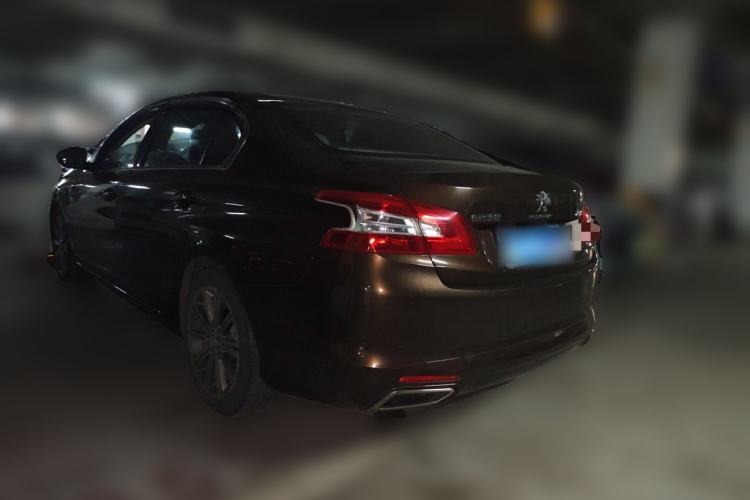 Used Peugeot 408 2014 1.6T Automatic Supreme Edition Rear Left 45 Deg