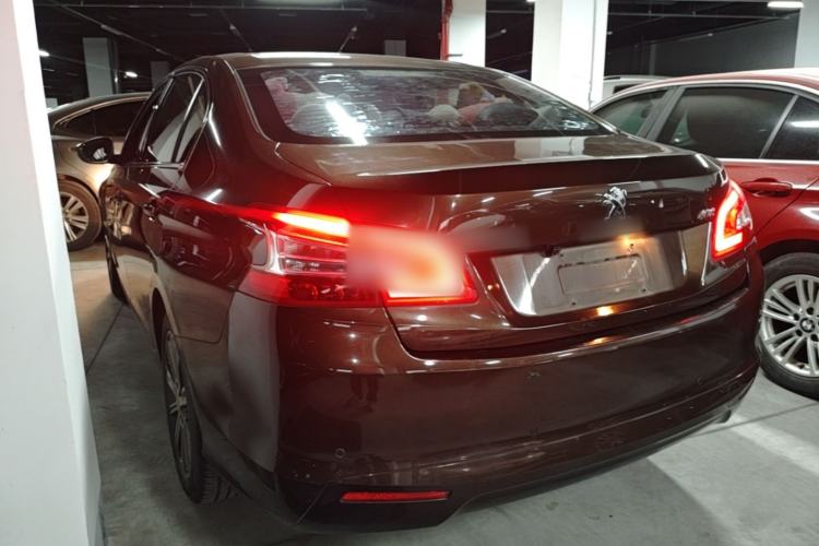 Used Peugeot 408 2014 1.8L Automatic Luxury Edition Rear Left 45 Deg