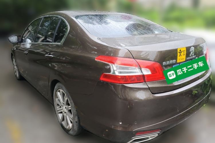 Used Peugeot 408 2014 1.6T Automatic Supreme Edition Rear Left 45 Deg