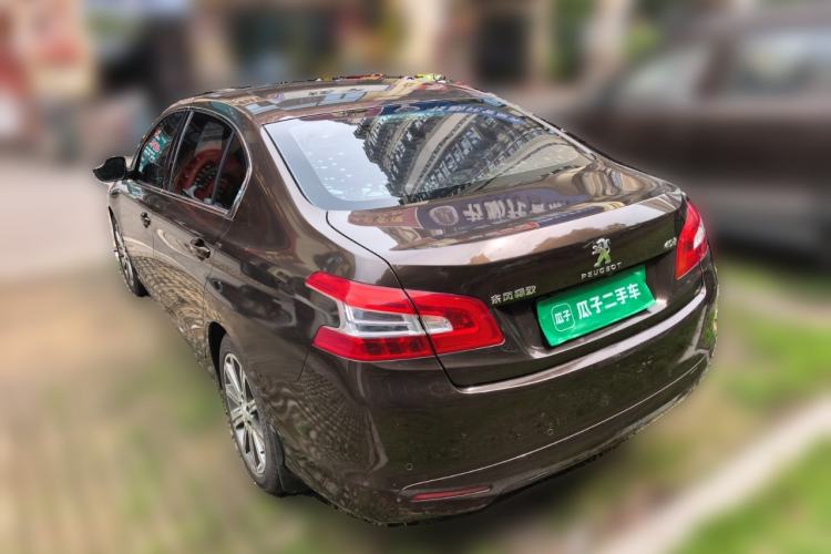 Used Peugeot 408 2014 1.8L Automatic Luxury Edition Rear Left 45 Deg