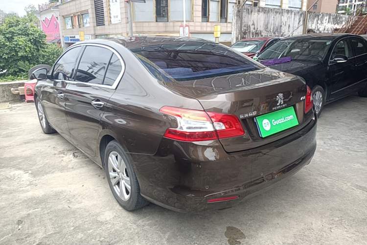 Used Peugeot 408 2014 1.8L Automatic Leading Edition Rear Left 45 Deg