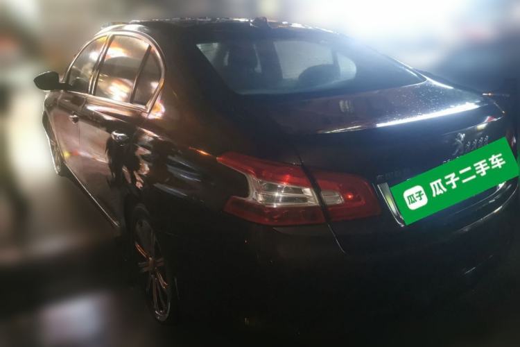 Used Peugeot 408 2014 1.8L Automatic Luxury Edition Rear Left 45 Deg