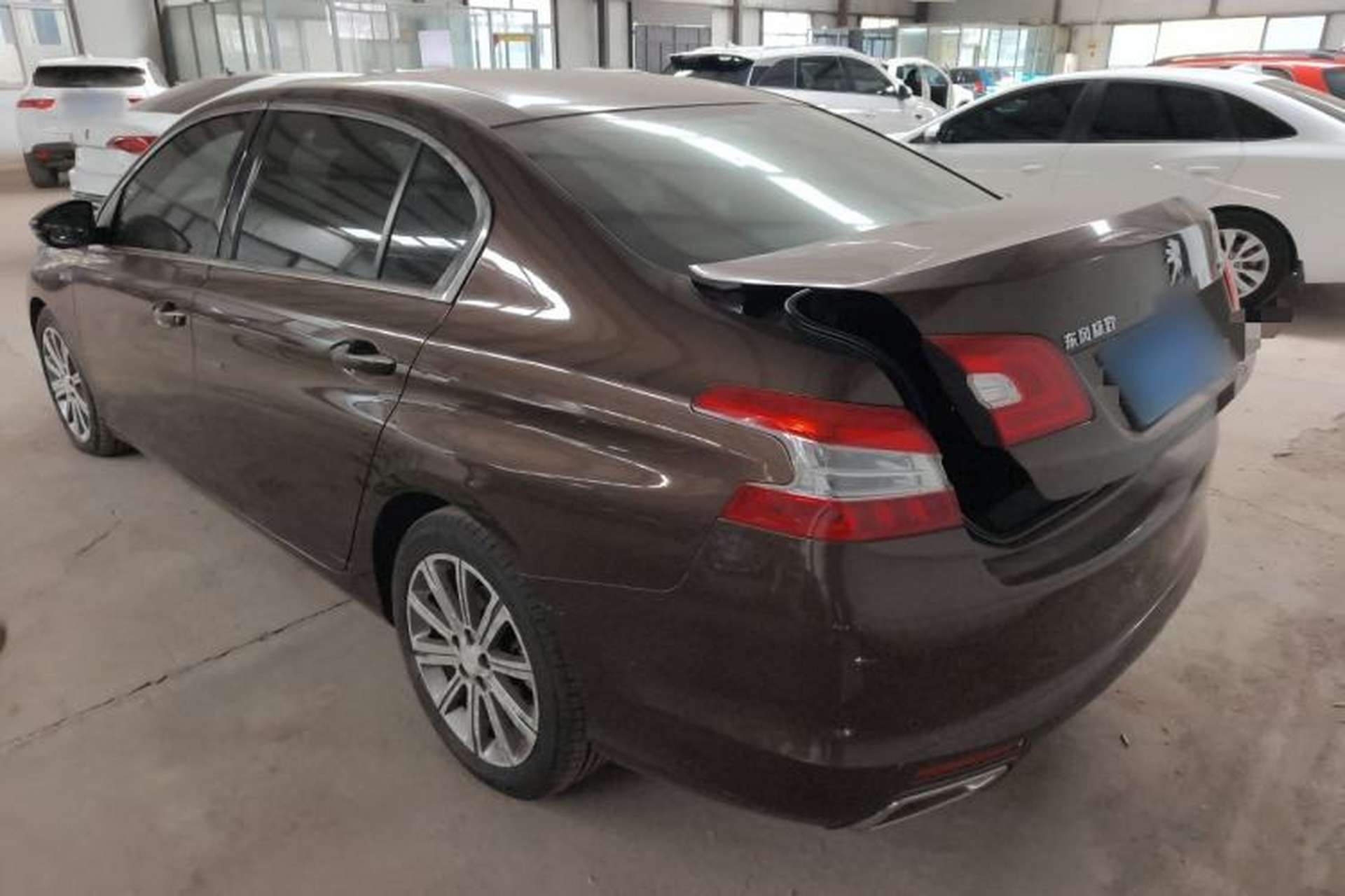 Used Peugeot 408 2014 1.6T Automatic Supreme Edition Rear Left 45 Deg