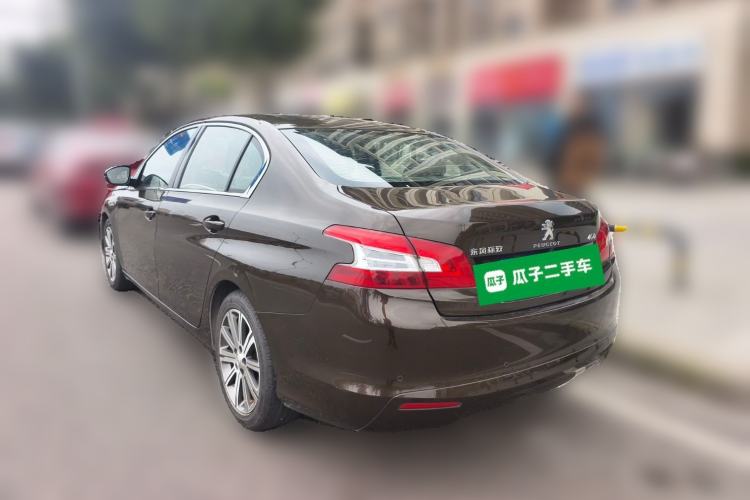 Used Peugeot 408 2014 1.8L Automatic Luxury Edition Rear Left 45 Deg